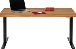 Biurko Z Elek. Regulacją Wysokości Jackie 160x80 Cm Dąb*KARE Design Sale