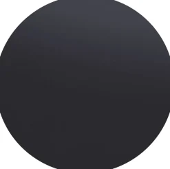 Blat Okrągły Czarny MDF Ø80 Cm*KARE Design Hot