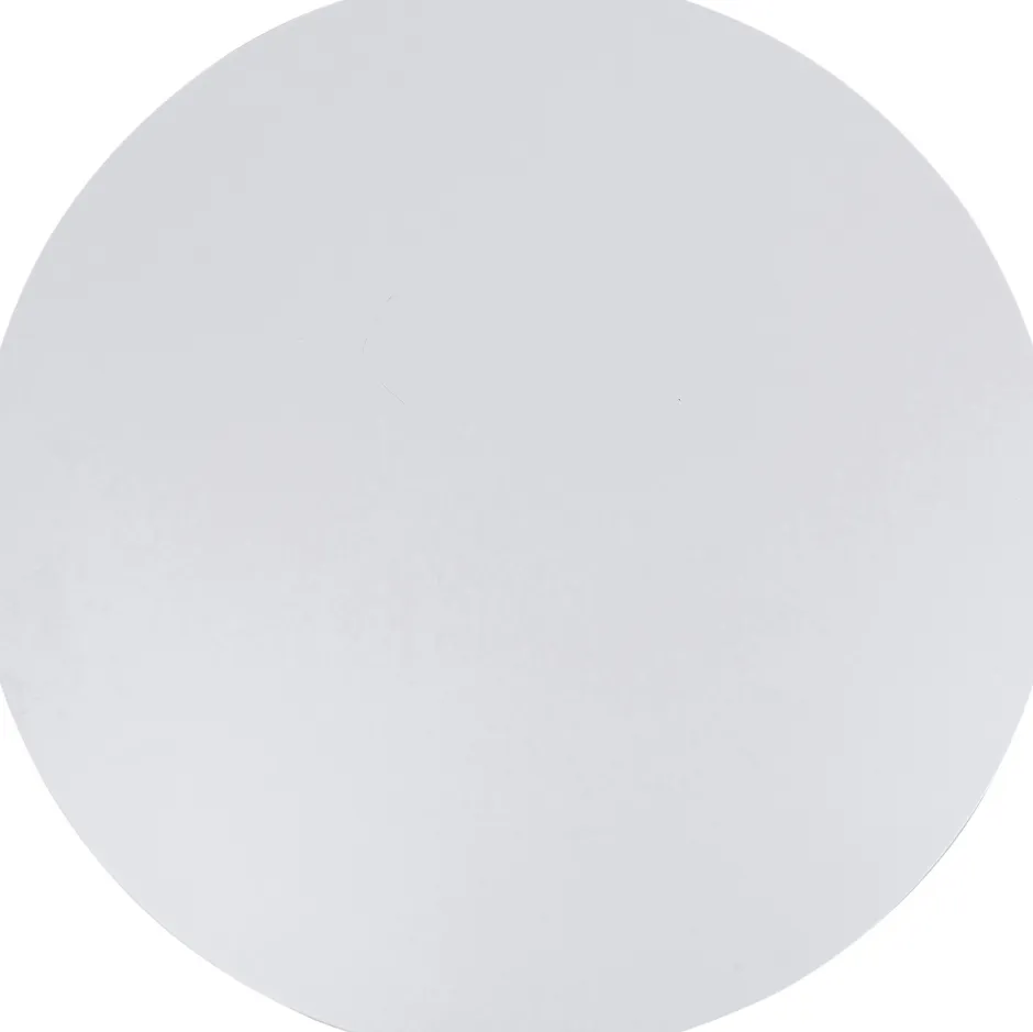 Blat Okrągły MDF Biały Lakierowany Ø110 Cm*KARE Design Discount