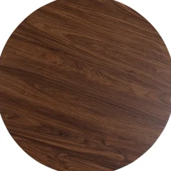 Blat Okrągły MDF Laminowany Kolor Orzech Włoski Ø110 Cm*KARE Design New