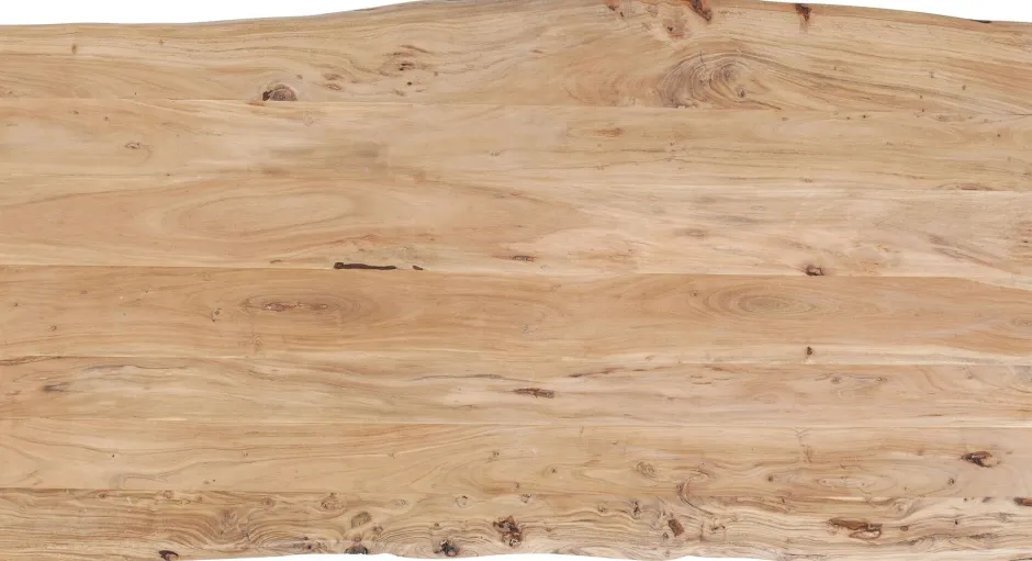 Blat Z Drewna Akacjowego Naturalny Asymetryczny 240x100 Cm*KARE Design Online