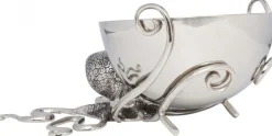 Cooler Do Butelek Octopus 46x26 Cm Srebrny*KARE Design Best