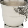 Cooler Do Wina Lub Szampana Srebrny Z Aluminium Motyw Słonia 4,5 L*KARE Design Online
