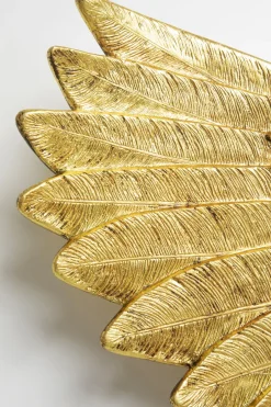 Dekoracja ścienna Anioł Stróż Złote Skrzydła 124x71 Cm*KARE Design Online