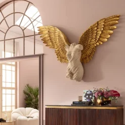 Dekoracja ścienna Anioł Złote Skrzydła 203x140 Cm*KARE Design New