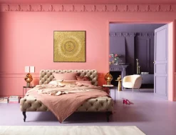 Dekoracja ścienna Art Geometric Circle 120x120 Cm Złota*KARE Design Discount