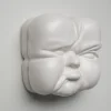 Dekoracja ścienna Biała Twarz 18x18 Cm*KARE Design New