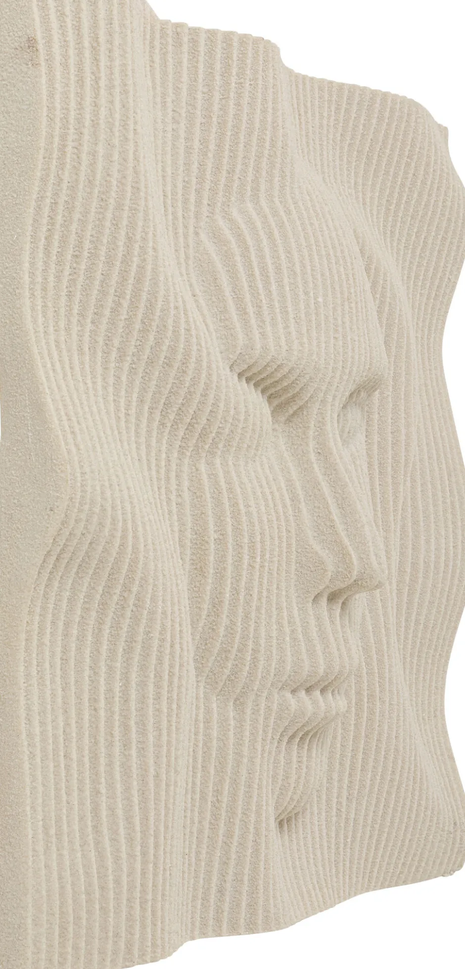 Dekoracja ścienna 3D Beżowa Motyw Twarzy 60x60 Cm*KARE Design Outlet