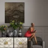 Dekoracja ścienna 3D Drewno I MDF 100x100 Cm*KARE Design Discount