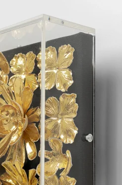 Dekoracja ścienna Gold Flower 80x80 Złota*KARE Design Hot