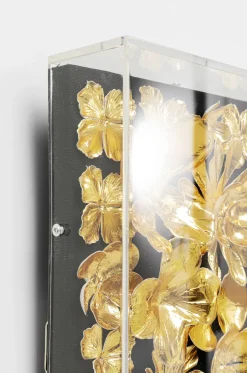 Dekoracja ścienna Gold Flower 80x80 Złota*KARE Design Hot