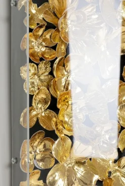 Dekoracja ścienna Gold Flower 60x60 Cm*KARE Design