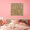 Dekoracja ścienna Gold Leaf 120x120 Cm Złota*KARE Design Online