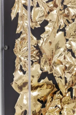 Dekoracja ścienna Gold Leaf 120x120 Cm Złota*KARE Design Online
