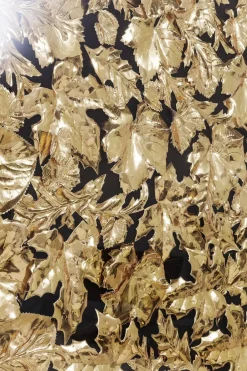 Dekoracja ścienna Gold Leaf 120x120 Cm Złota*KARE Design Online