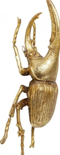 Dekoracja ścienna Herkules Beetle 27x41 Cm Złota*KARE Design Online