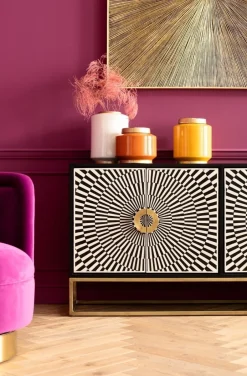 Dekoracja ścienna Illumino 120x120 Cm Złota*KARE Design Sale