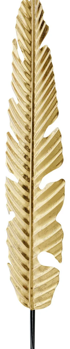 Dekoracja ścienna Leaf 26x92 Cm Złota*KARE Design Sale