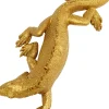 Dekoracja ścienna Lizard 11x31 Cm Złota*KARE Design Discount