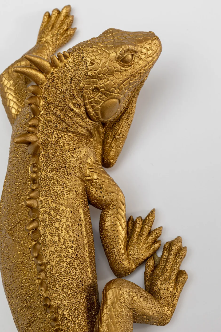 Dekoracja ścienna Lizard 11x31 Cm Złota*KARE Design Discount