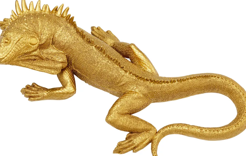 Dekoracja ścienna Lizard 17x40 Cm Złota*KARE Design Best