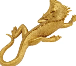 Dekoracja ścienna Lizard 17x40 Cm Złota*KARE Design Best