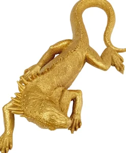 Dekoracja ścienna Lizard 17x40 Cm Złota*KARE Design Best