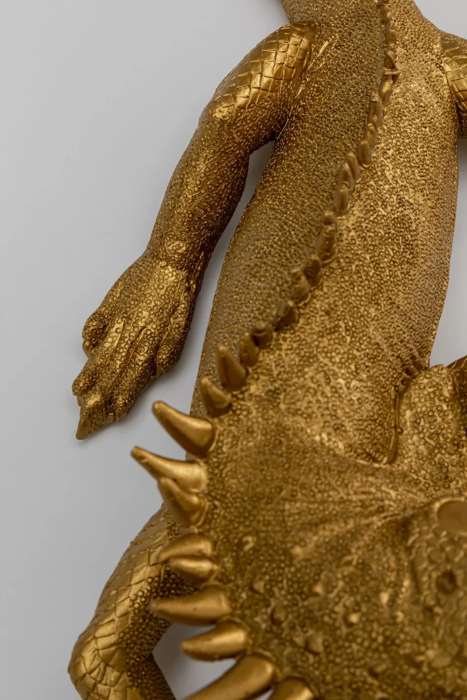 Dekoracja ścienna Lizard 17x40 Cm Złota*KARE Design Best