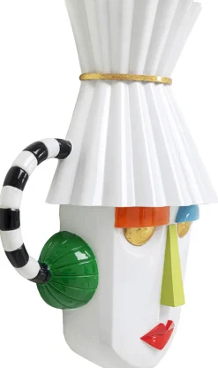 Dekoracja ścienna Mesquerade 37x41 Cm Biała*KARE Design Hot