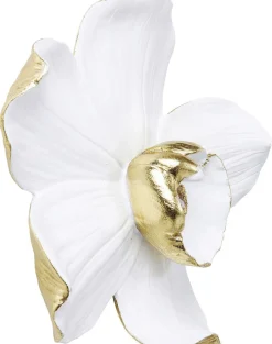 Dekoracja ścienna Orchid 24x25 Cm Biała*KARE Design Clearance