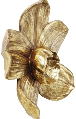 Dekoracja ścienna Orchid 40x44 Cm Złota*KARE Design Sale