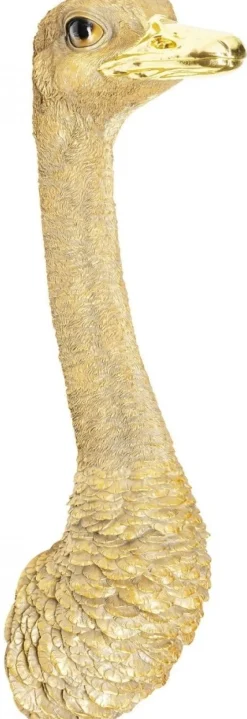 Dekoracja ścienna Ostrich 19x72 Cm Złota*KARE Design New