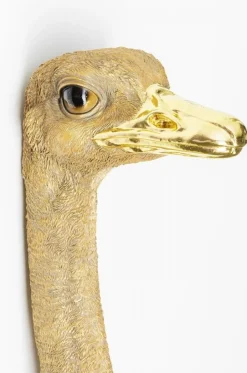 Dekoracja ścienna Ostrich 19x72 Cm Złota*KARE Design New