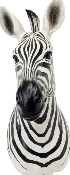 Dekoracja ścienna Zebra Czarno-biała 58x78 Cm*KARE Design Outlet