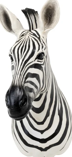 Dekoracja ścienna Zebra Czarno-biała 58x78 Cm*KARE Design Outlet