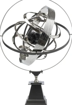 Dekoracja Do Salonu Sfera Armilarna Stal I Aluminium 56x82 Cm*KARE Design Clearance