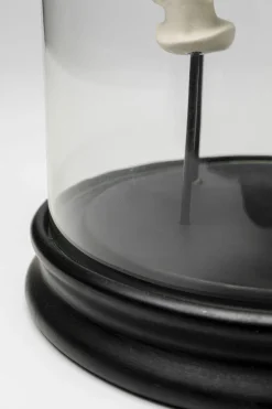 Dekoracja Do Salonu Z Pokrywą Szklaną Transparentną Ø18x28 Cm*KARE Design Outlet