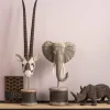 Dekoracja Stojąca Antelope Head Pearls 43x124 Cm*KARE Design