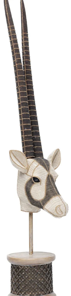 Dekoracja Stojąca Antelope Head Pearls 43x124 Cm*KARE Design