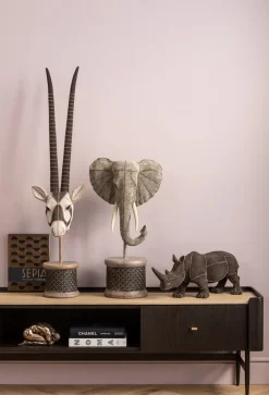 Dekoracja Stojąca Antelope Head Pearls 43x124 Cm*KARE Design