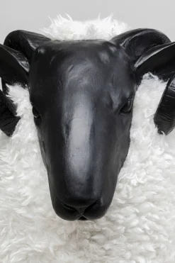 Dekoracja Stojąca Bathilde Ram 80x78 Cm Biała - Baran*KARE Design Sale