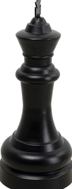 Dekoracja Stojąca Chess King Ø29x68 Cm Aluminium Czarna*KARE Design Discount