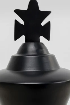 Dekoracja Stojąca Chess King Ø29x68 Cm Aluminium Czarna*KARE Design Discount