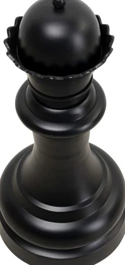 Dekoracja Stojąca Chess Queen Ø29x60 Cm Aluminium Czarna*KARE Design New