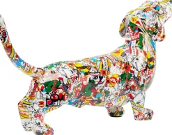 Dekoracja Stojąca Comic Dog Bodo 80x49 Cm Kolorowa*KARE Design Sale