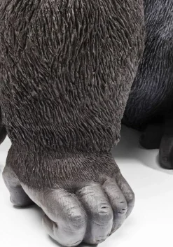 Dekoracja Stojąca Gorilla Front 90x107 Cm Czarna*KARE Design Best
