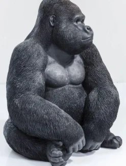 Dekoracja Stojąca Gorilla 60x76 Cm Ciemnoszara*KARE Design Best