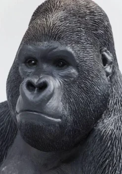Dekoracja Stojąca Gorilla 60x76 Cm Ciemnoszara*KARE Design Best