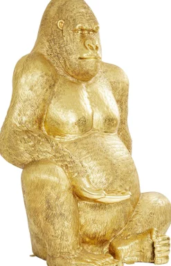 Dekoracja Stojąca Gorilla XL 130x180 Cm Złota*KARE Design Hot