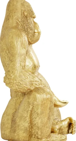 Dekoracja Stojąca Gorilla XL 130x180 Cm Złota*KARE Design Hot